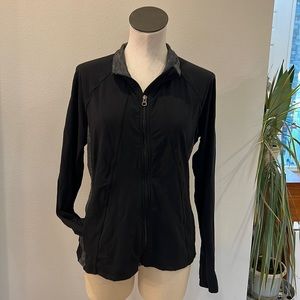 Zip up Athleta sweatshirt/jacket.